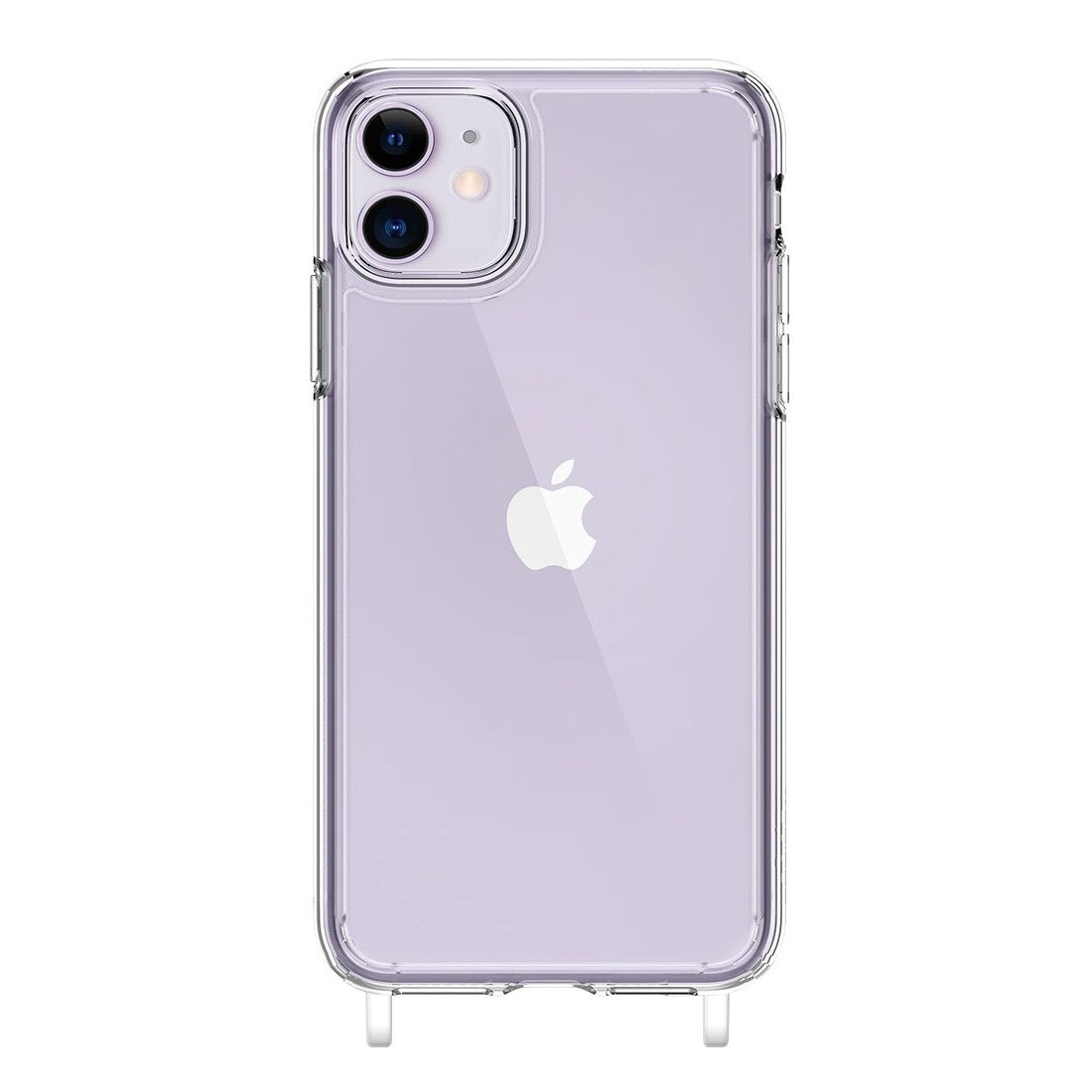 Coque renforcée  transparente Skinmoove avec anneau pour iphone
