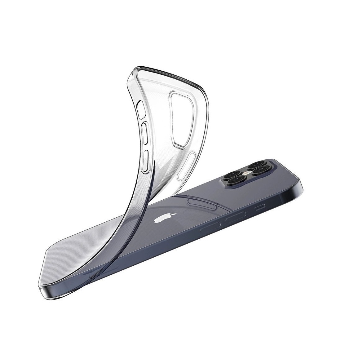 Coque TPU transparente ultra fine pour iPhone