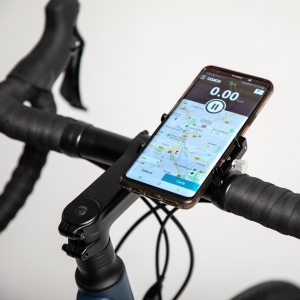 Support velo / trottinette en aluminium pour smartphone jusqu'à 7"