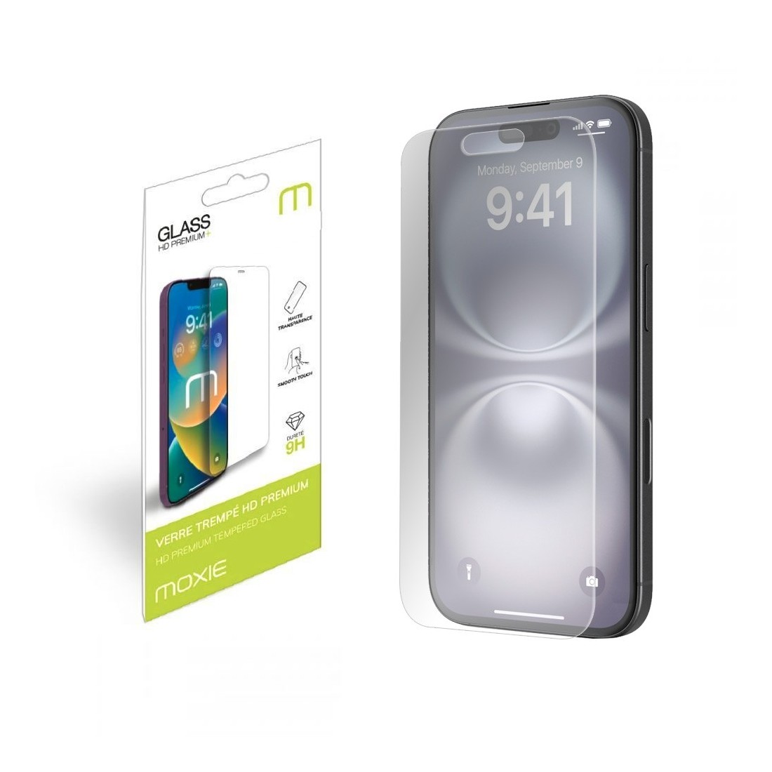 Film de protection en verre trempé pour iPhone
