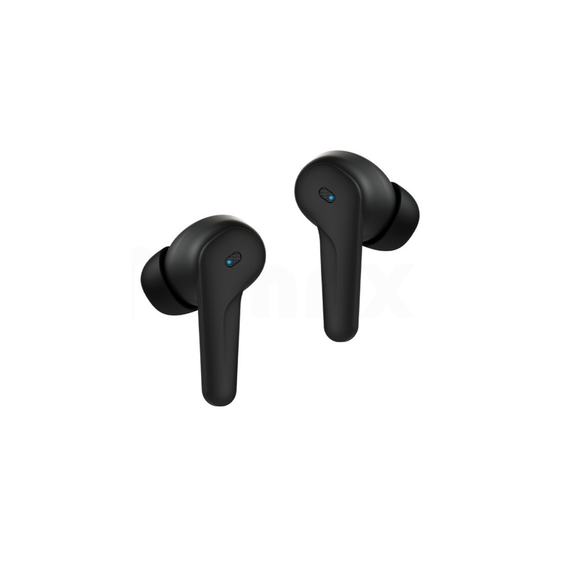Oreillette bluetooth stéréo Moxie Minitwin avec boitier coulissant