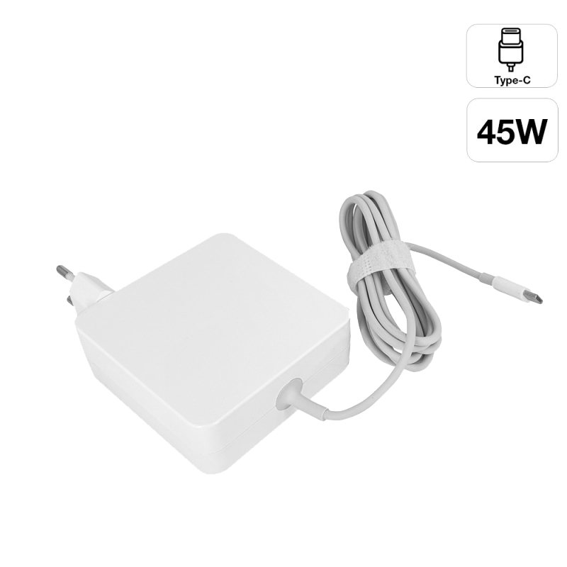 Chargeur Compatible Macbook connectique Type-C  - puissance 45W