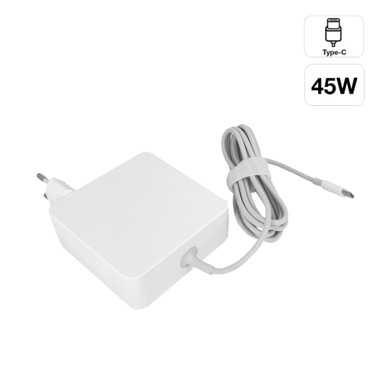 Chargeur Compatible Macbook connectique Type-C  - puissance 45W