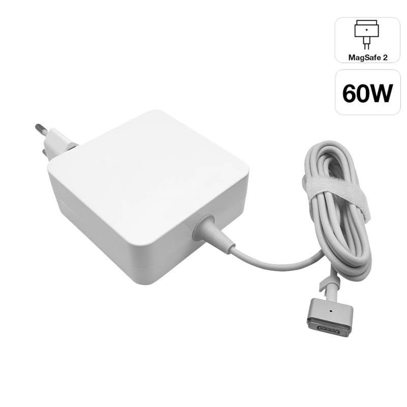 Chargeur Compatible Macbook connectique MagSafe 2  - puissance 60W