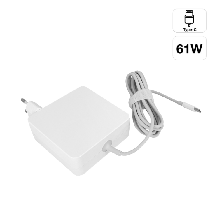 Chargeur Compatible Macbook connectique Type-C  - puissance 61W