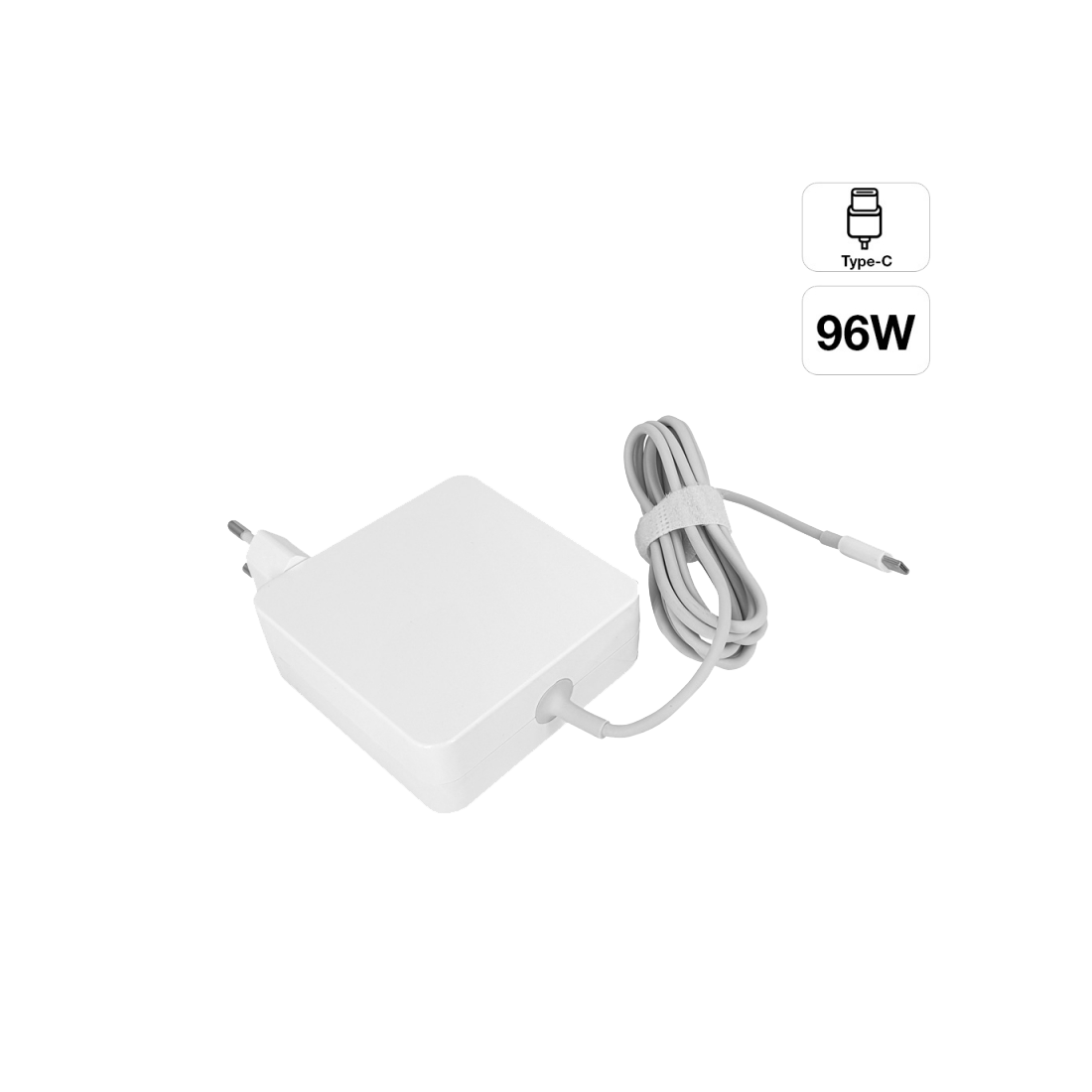 Chargeur Compatible Macbook connectique Type-C  - puissance 96W