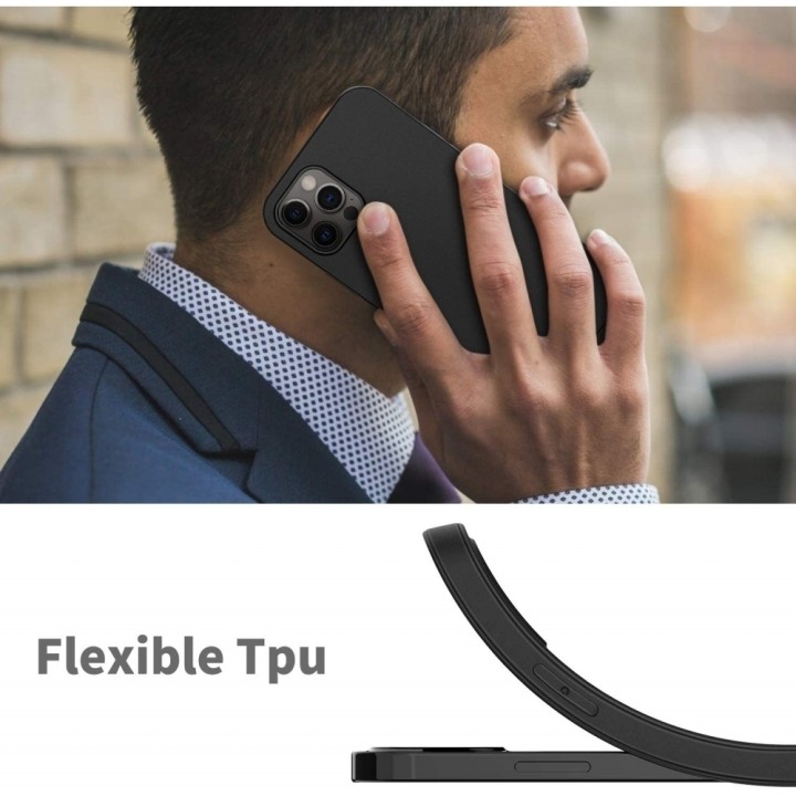Coque ultrafine souple pour iPhone - Noir