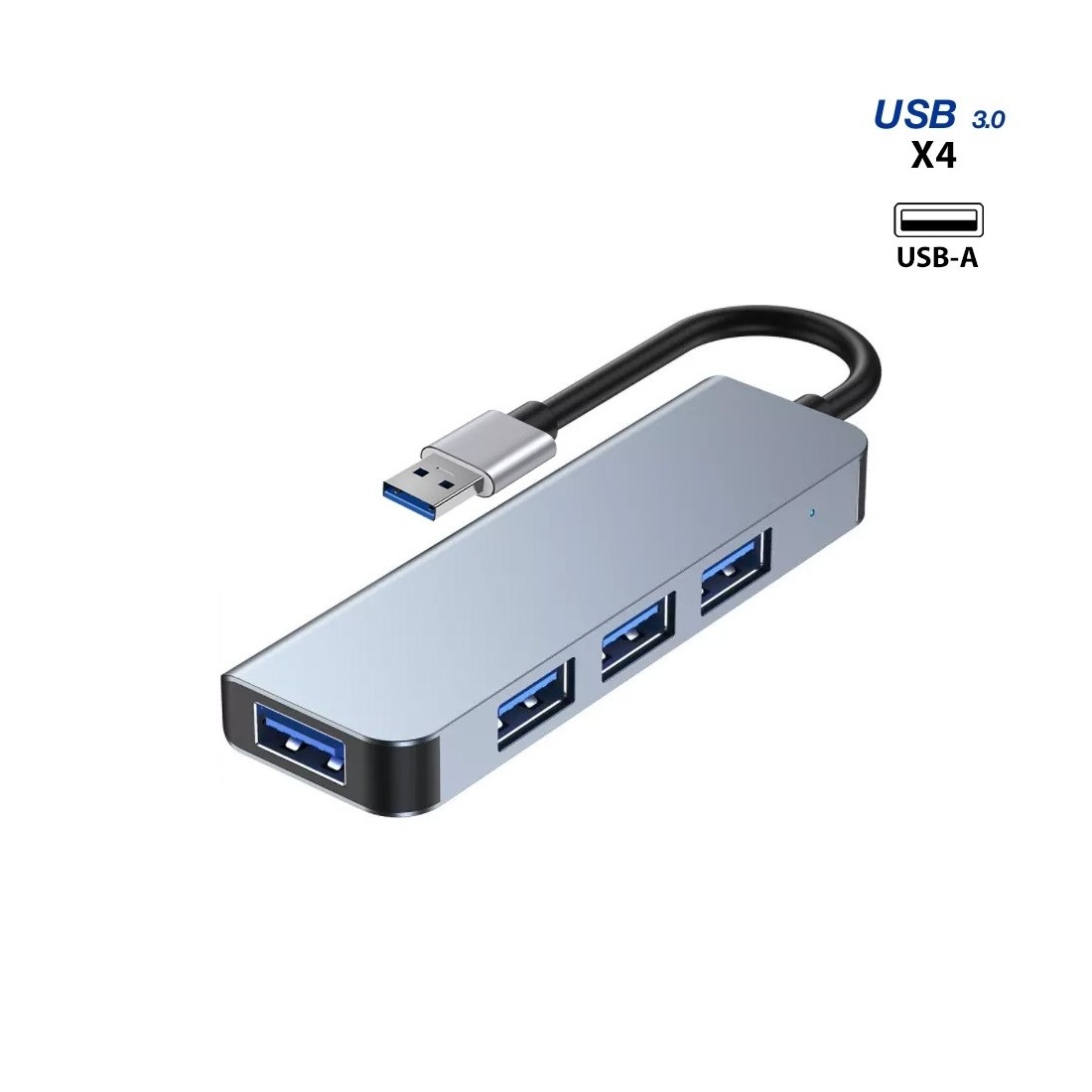 Hub USB-A avec 4 ports USB 3.0