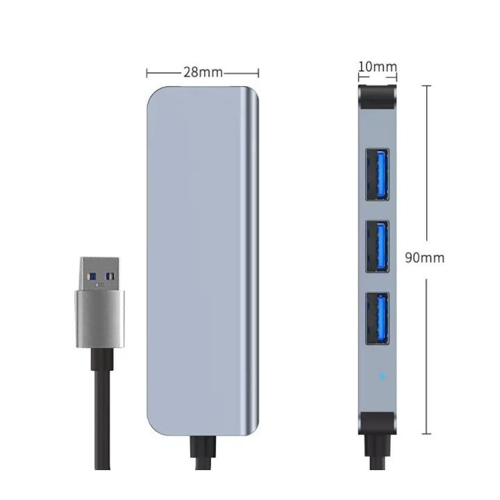 Hub USB-A avec 4 ports USB 3.0