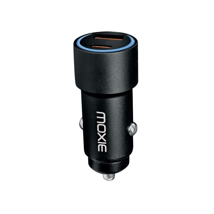 Chargeur Allume Cigare en Aluminium double entrée USBA+ USBC - 48 WATT