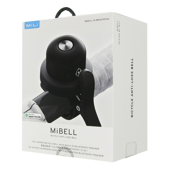 Sonnette velo Localisateur Mili Mitag compatible Apple Find My