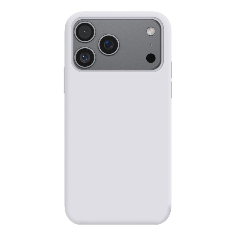 Coque Silicone Moxie BeFluo Fine et Légère pour iPhone - Blanc