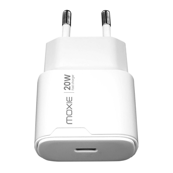 Chargeur secteur rapide 20W Power delivery avec sortie Type C sous packaging