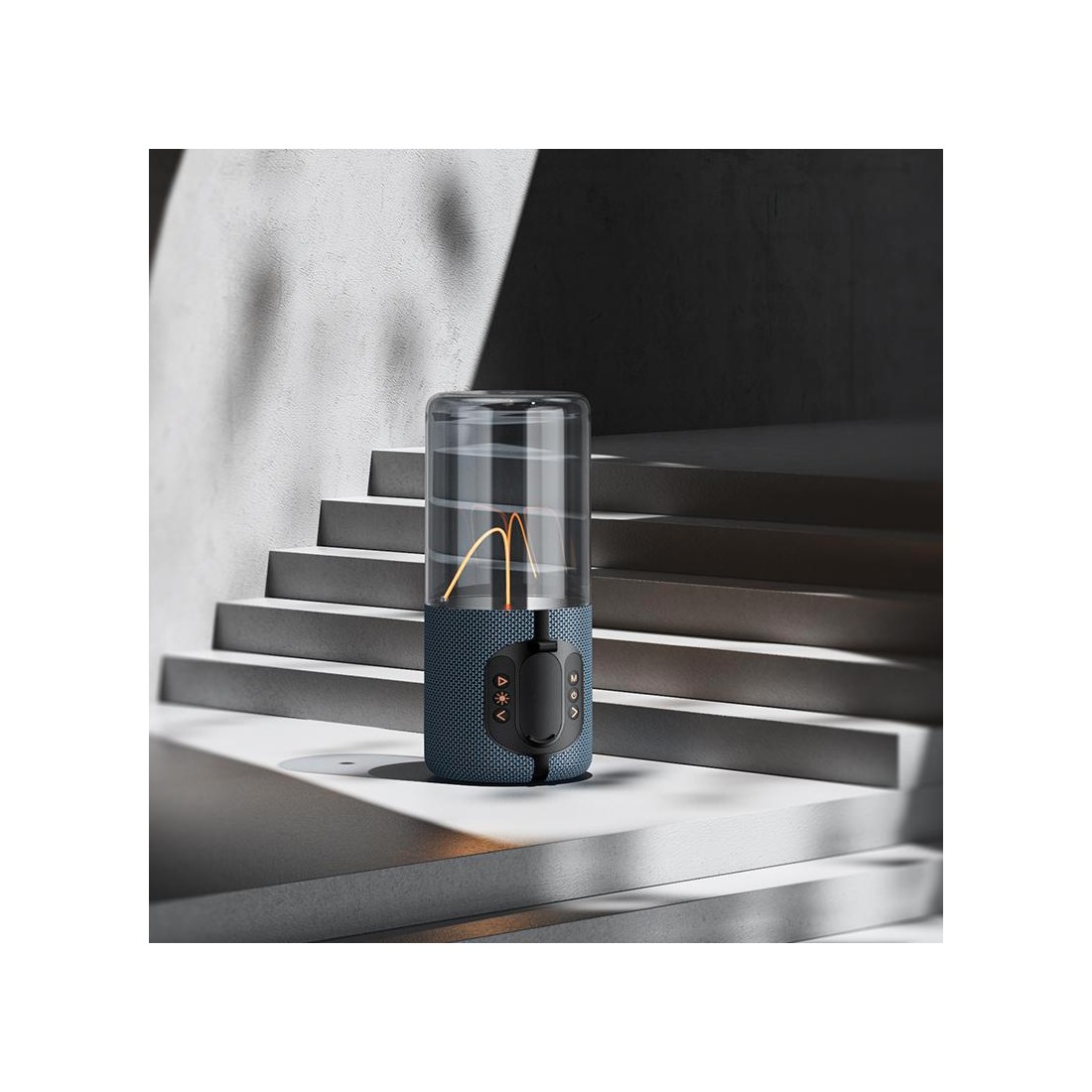 Enceinte bluetooth TWS 5W avec halo de lumiere