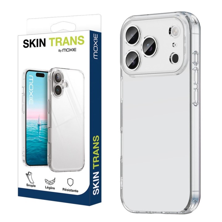 Coque TPU transparente ultra fine pour iPhone