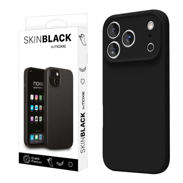 Coque ultrafine souple pour iPhone - Noir