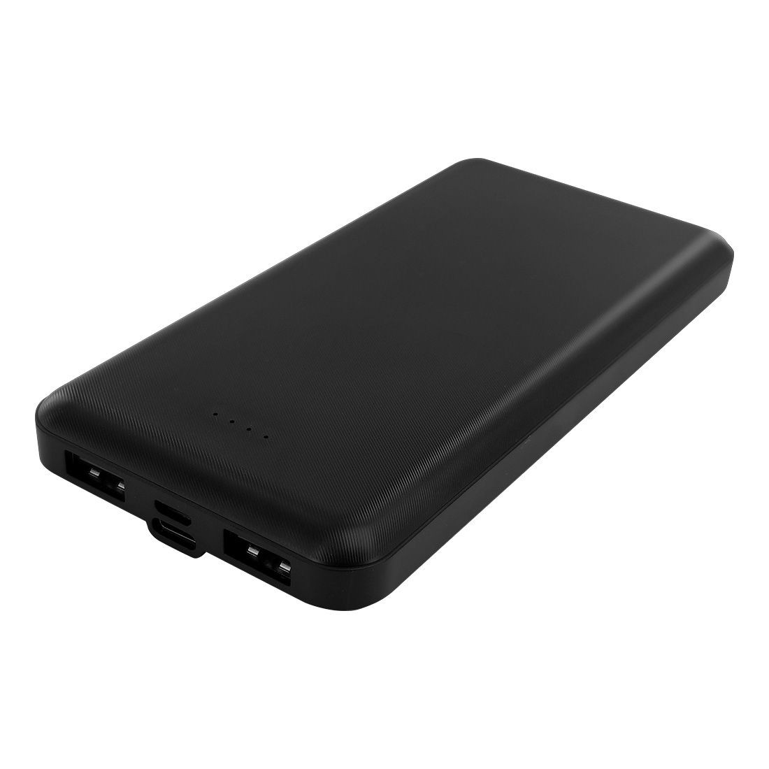 Powerbank PowerSlim 10000mAh, MOXIE 2 USB - Micro USB/Type-C - Noir