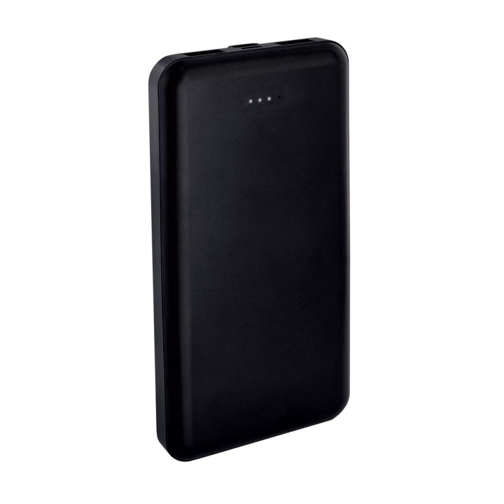 Powerbank PowerSlim 10000mAh, MOXIE 2 USB - Micro USB/Type-C - Noir