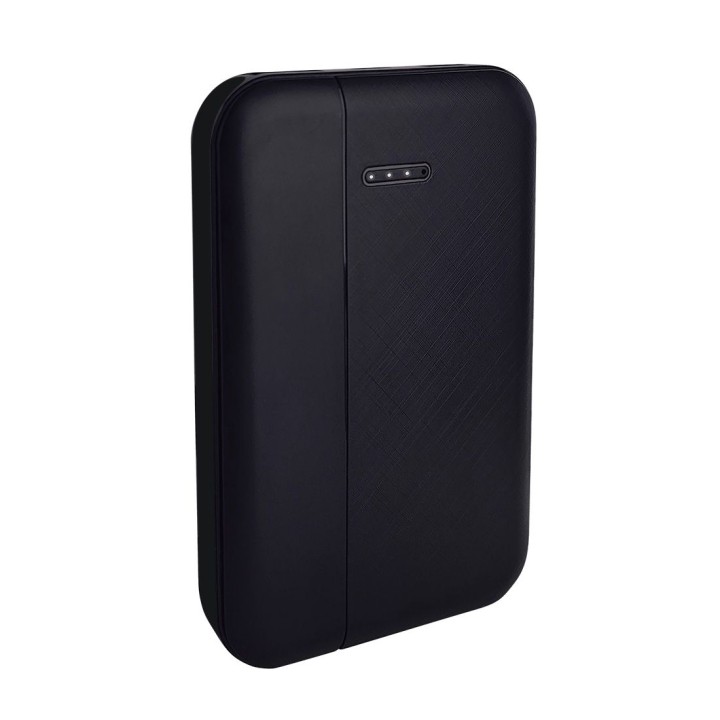 Powerbank PowerSlim 5000mAh, MOXIE 2 USB - Micro USB/Type-C - Noir