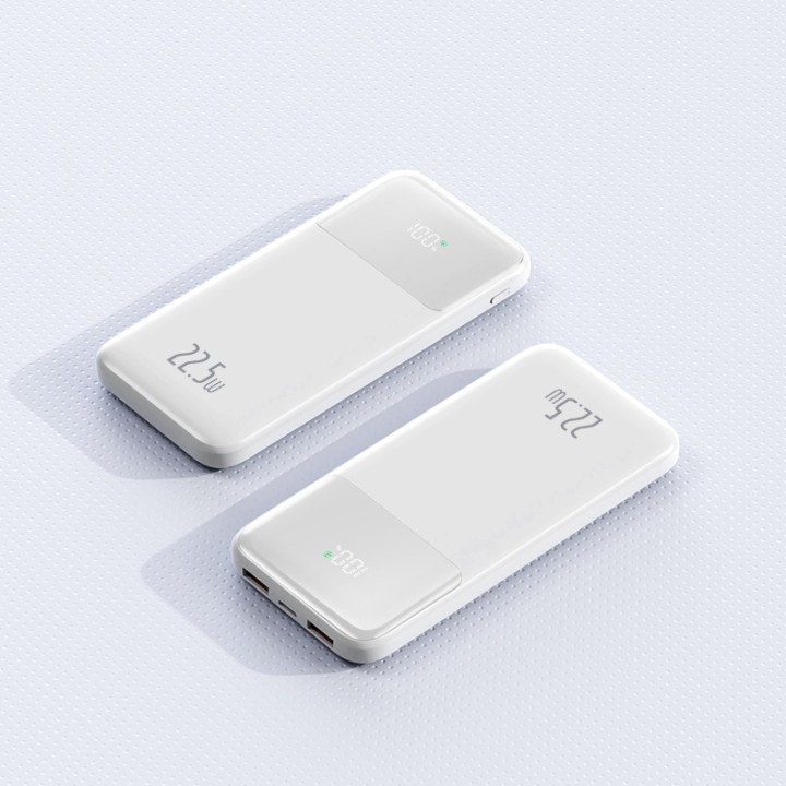 Batterie de secours avec affichage digital capacité 10000 mAh