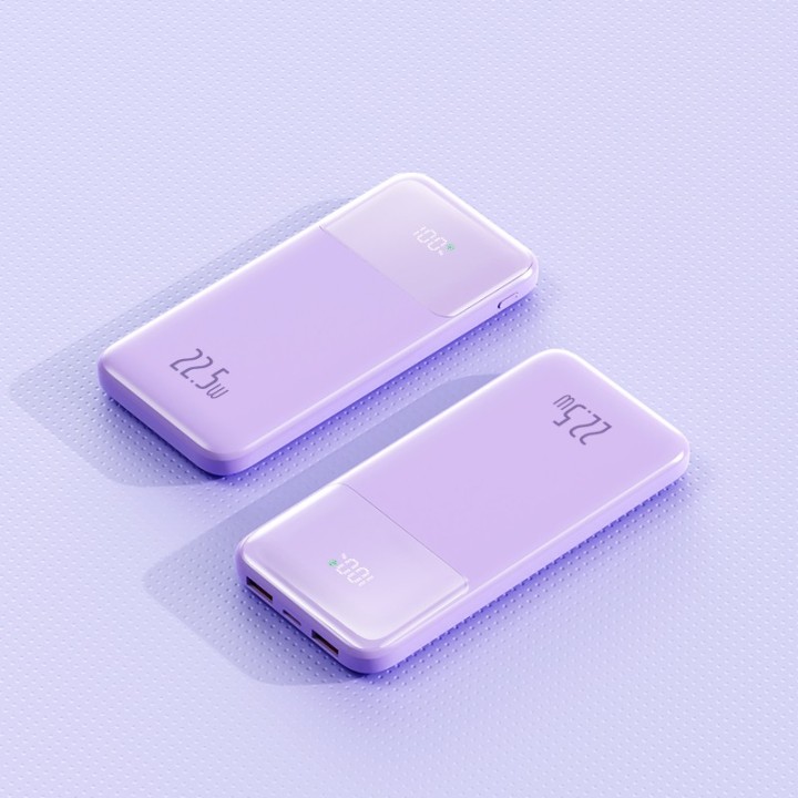 Batterie de secours avec affichage digital capacité 10000 mAh