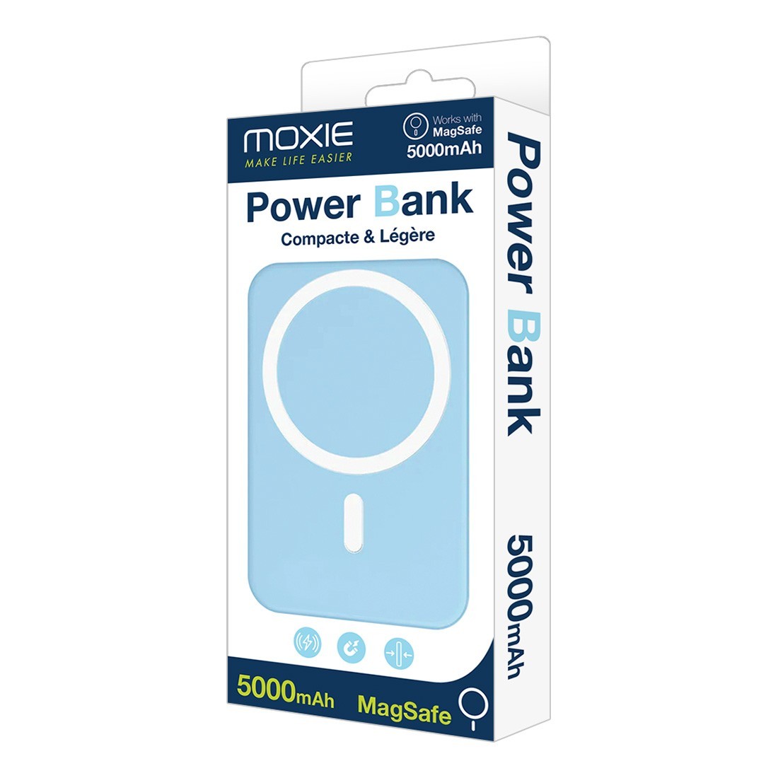 Batterie de secours MagSafe 5000mah charge rapide