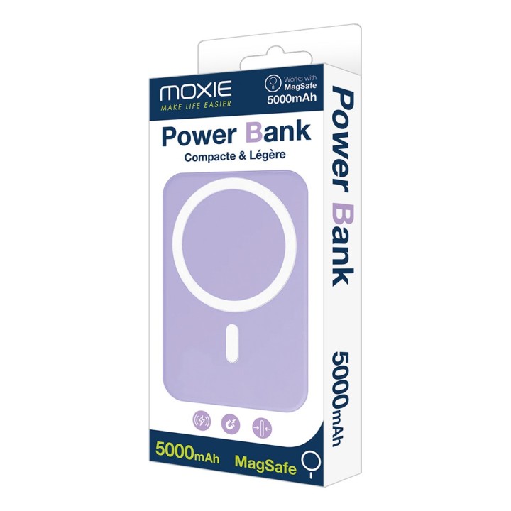 Batterie de secours MagSafe 5000mah charge rapide