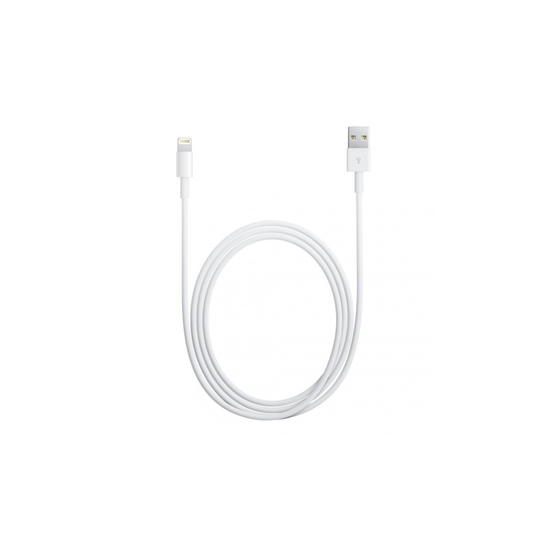 Câble data Moxie Blanc lightning 2 mètres sous packaging