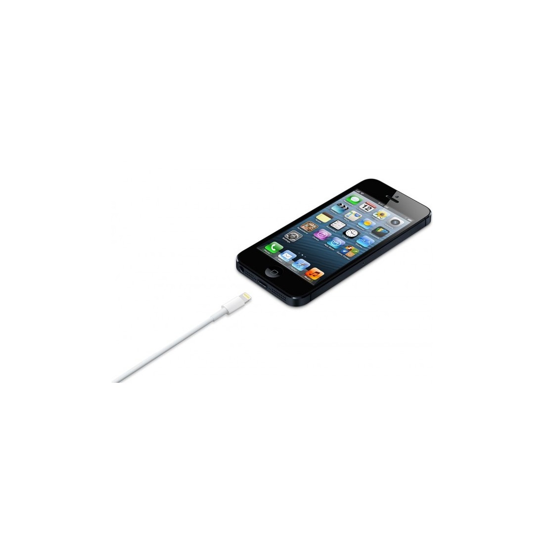 Câble data Moxie Blanc lightning 2 mètres sous packaging