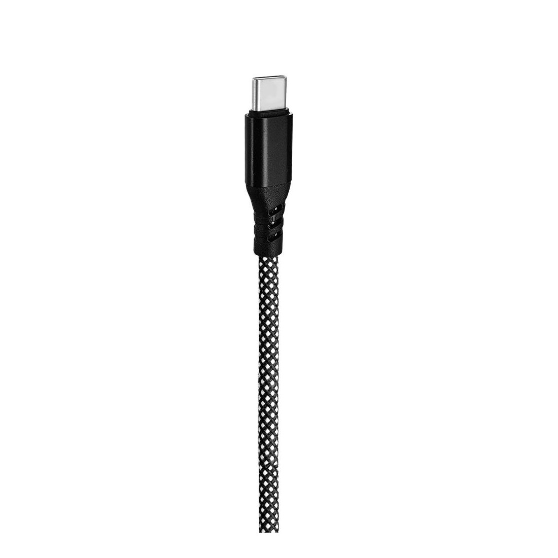 Cable Nylon ultra résistant embouts renforcés Type C /C long 1.2m