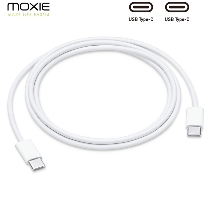 Câble de charge Moxie  Type C vers Type C compatible Power Delivery