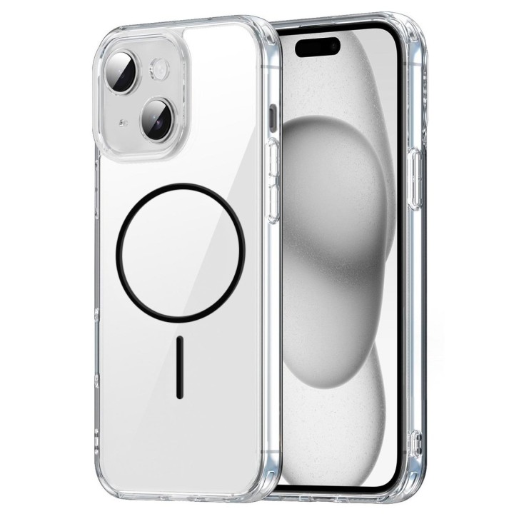 Coque de protection renforcée transparente magsafe pour iPhone