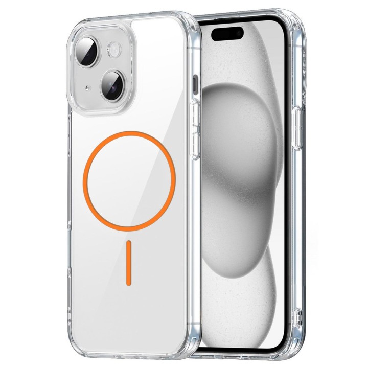 Coque de protection renforcée transparente magsafe pour iPhone