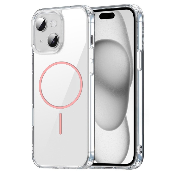 Coque de protection renforcée transparente magsafe pour iPhone