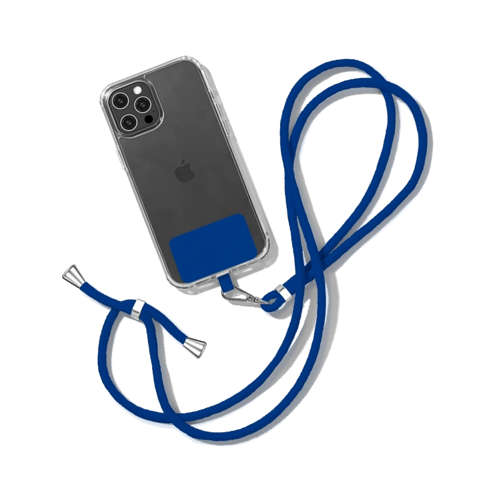 Tour de cou universel pour smartphone - bleu foncé