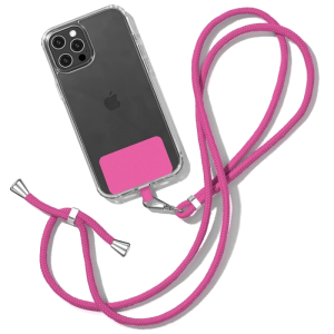 Tour de cou universel pour smartphone - Rose