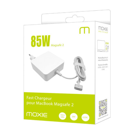 Chargeur Compatible Macbook connectique MagSafe 2  - puissance 85W