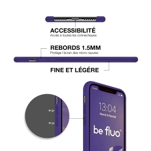 Coque Silicone Violette personnalisée - serie Lula