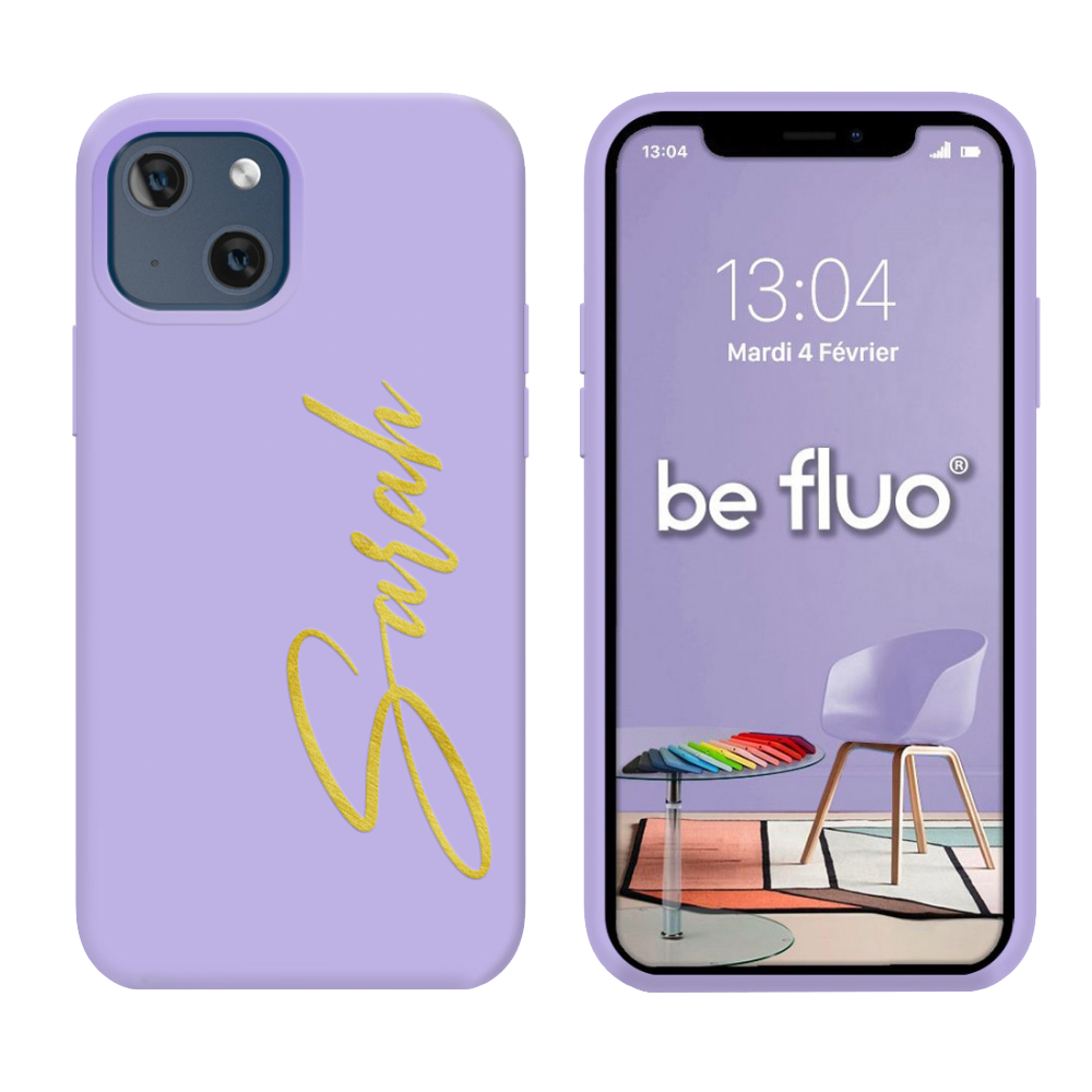 Coque Silicone Lila personnalisée - serie Lula