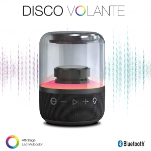 Enceinte Bluetooth Disco Volante Puissance 8W avec Led de couleur