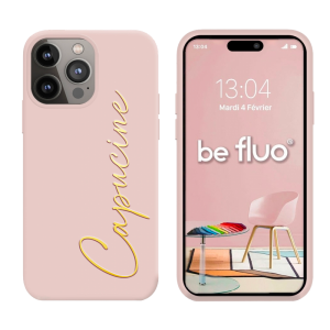 Coque Silicone Rose des sables personnalisée - serie Lula