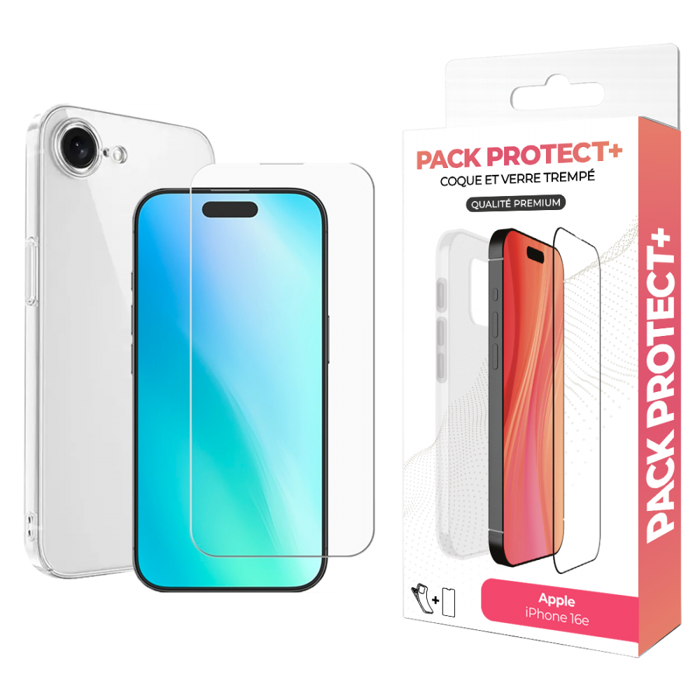 copy of Pack de protection pour iPhone 15 - Coque de protection + verre de protection