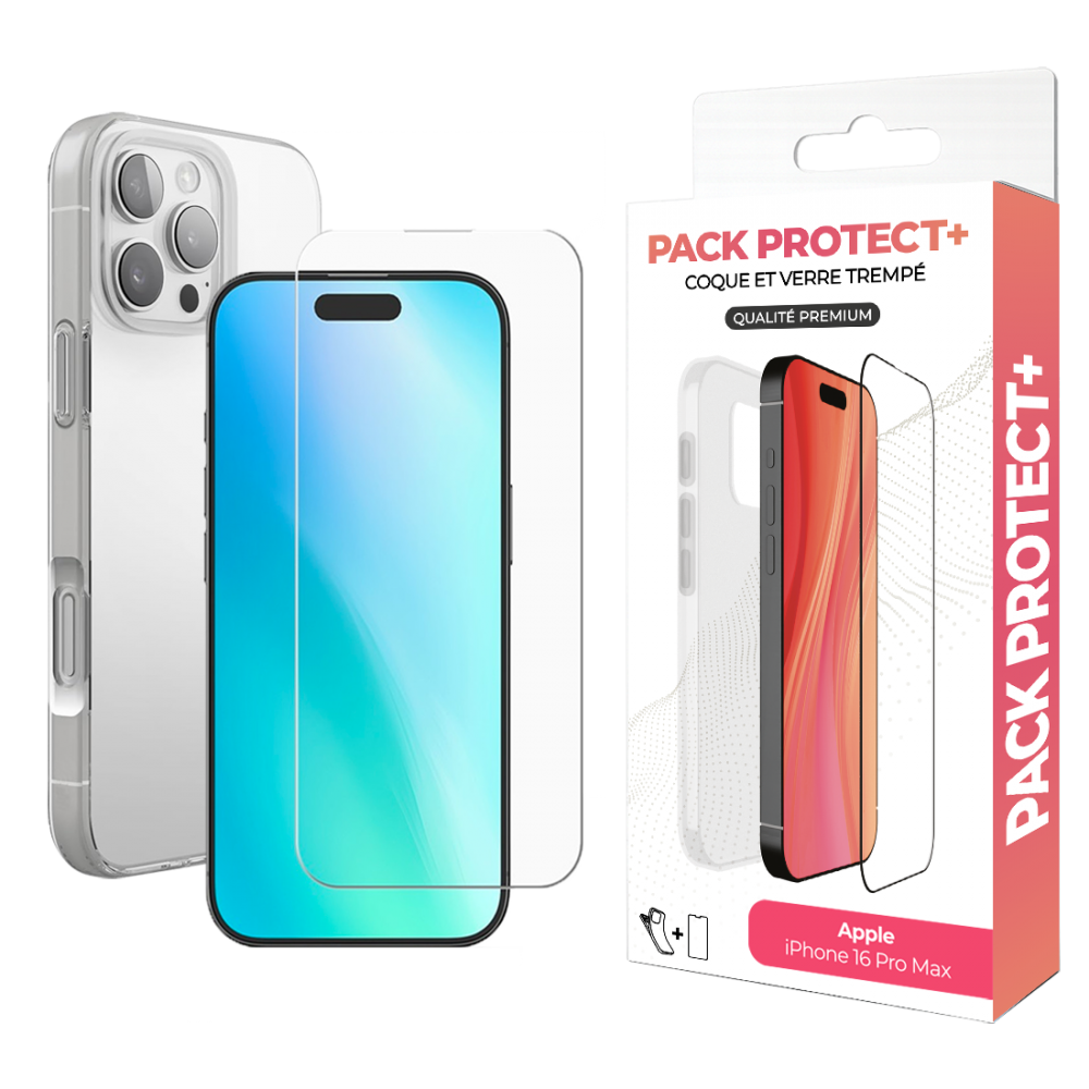 copy of Pack de protection pour iPhone 15 - Coque de protection + verre de protection