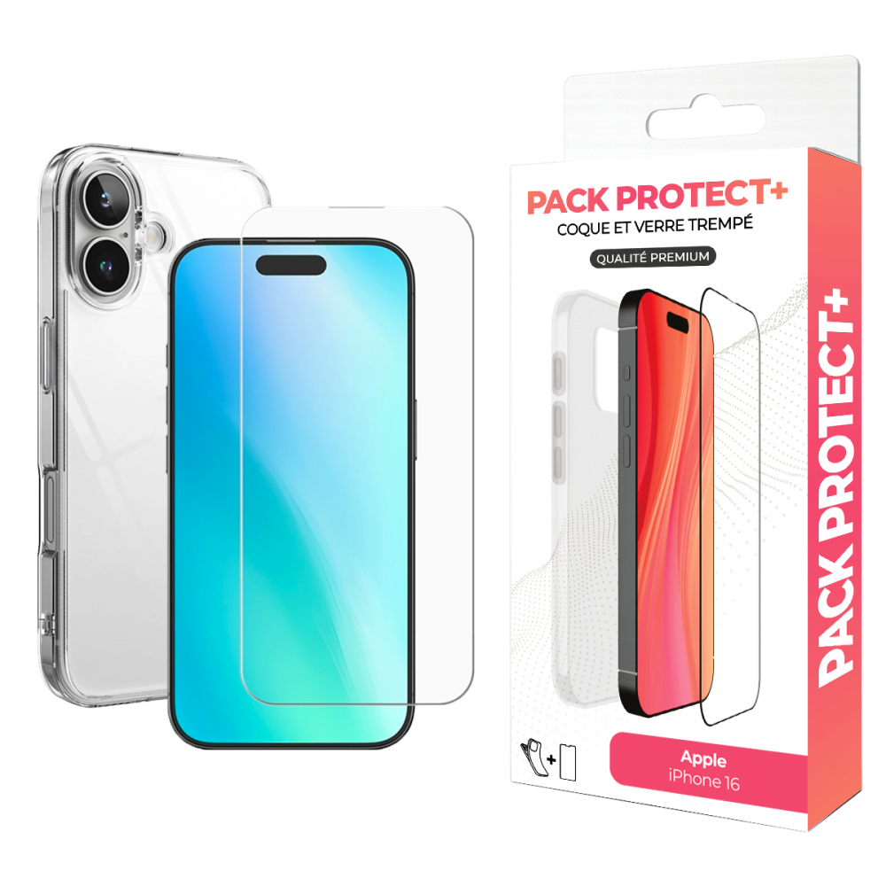 copy of Pack de protection pour iPhone 15 - Coque de protection + verre de protection
