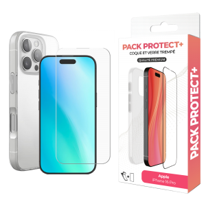 copy of Pack de protection pour iPhone 15 - Coque de protection + verre de protection