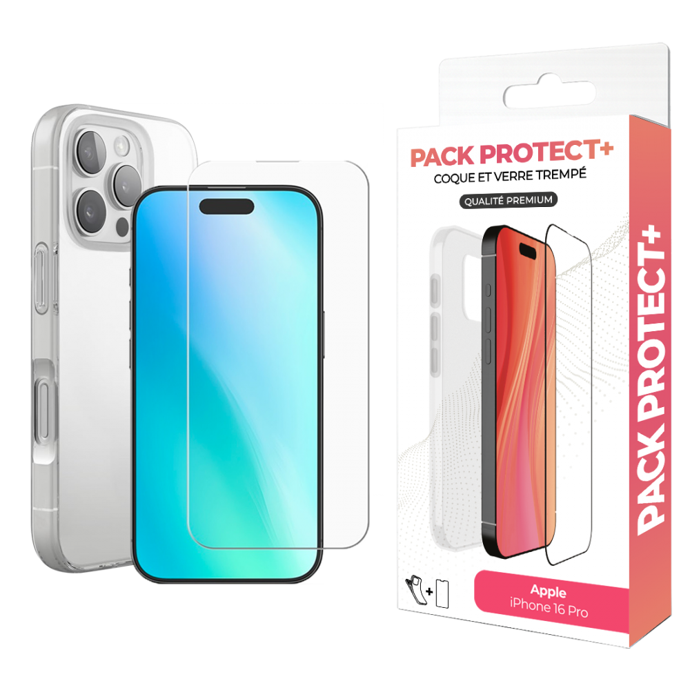 copy of Pack de protection pour iPhone 15 - Coque de protection + verre de protection