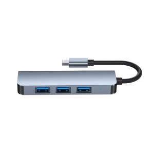 Hub USB-C avec 4 ports USB 3.0