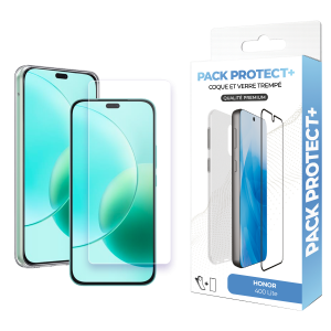 Pack de protection pour Honor 400 Lite  - Coque de protection + verre de protection