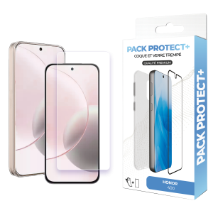 Pack de protection pour Honor 400  - Coque de protection + verre de protection