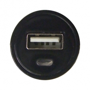 Mini chargeur allume-cigare universel 1A avec 1 entrée USB pour 1 smartphone